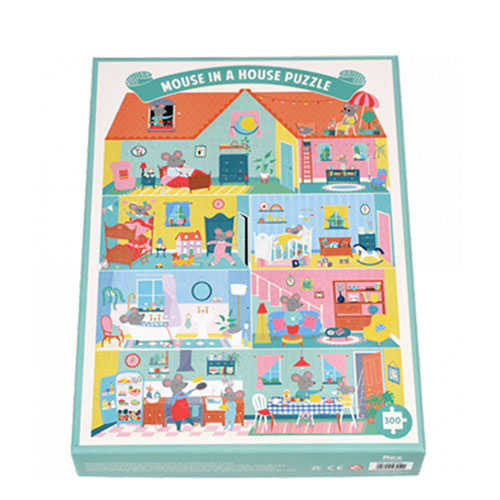 Mouse In A House Jigsaw Puzzle (300 pieces)