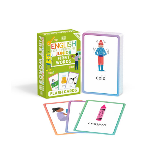 English for Everyone Junior First Words Flash Cards