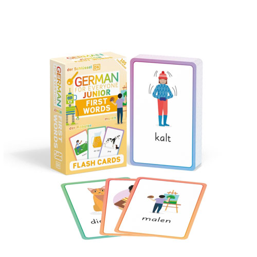 German for Everyone Junior First Words Flash Cards