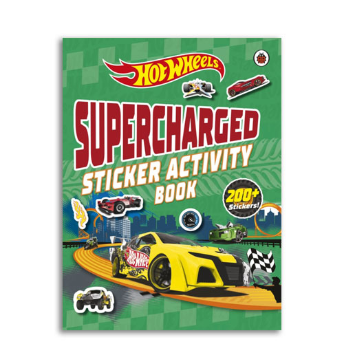 Hot Wheels™: Supercharged Sticker Activity Book
