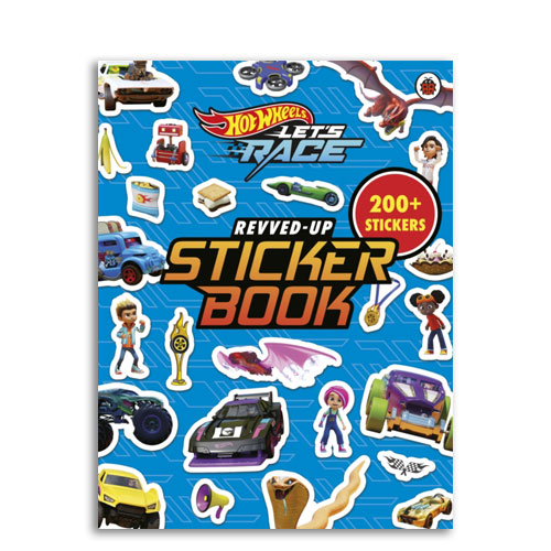 Hot Wheels™: Let’s Race: Revved Up Sticker Book