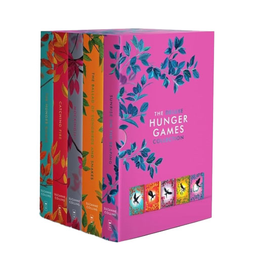 The Hunger Games Deluxe 5 Book Paperback Box Set