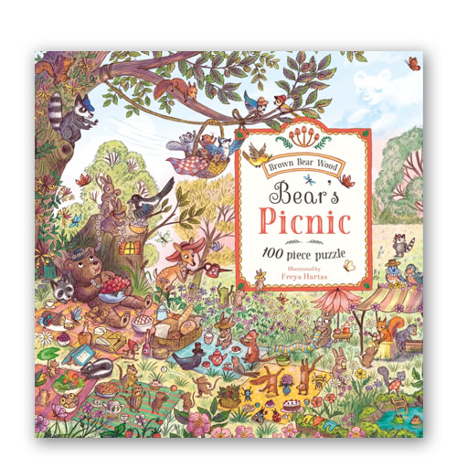 Bear’s Picnic Puzzle : A Magical Woodland (100-piece Puzzle)