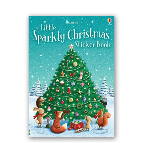 usborne sparkly christmas sticker book