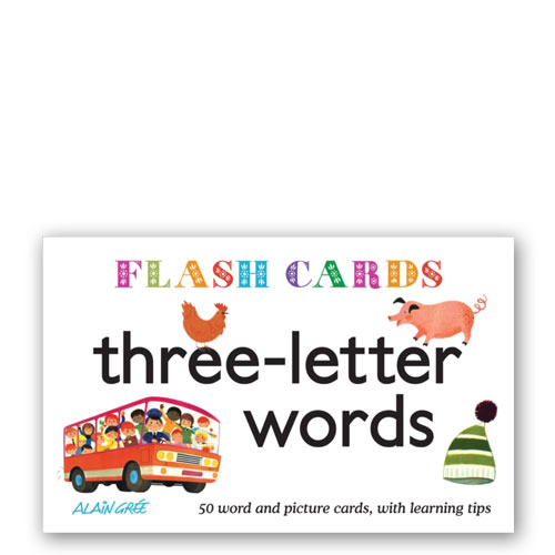 Flash Cards: Three-Letter Words – Flash Cards: Three-Letter Words –