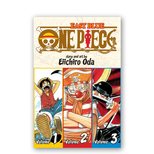 One Piece Omnibus Edition Vol 1 Includes Vols 1 2 3 Owlbooks Dk