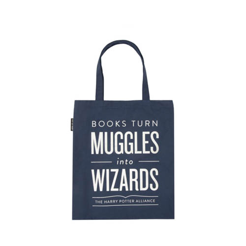 Tote: Books Turn Muggles Into Wizards Tote Bag