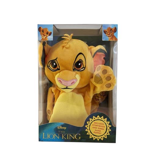 Disney The Lion King Book and Hand Puppet
