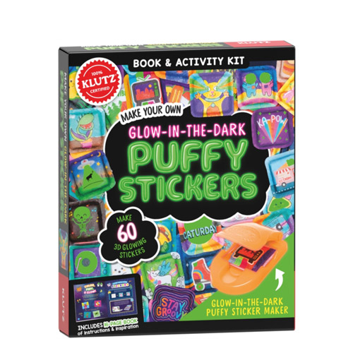 KLUTZ: Make Your Own Glow-in-the-Dark Puffy Stickers