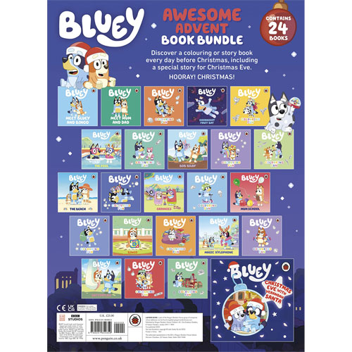 Libro Bluey: Hooray, It'S Christmas! A Sticker & Activity Book (en