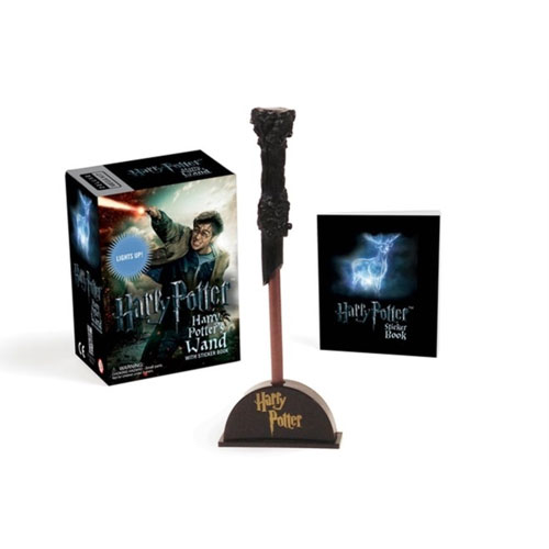 Harry Potter Wizard’s Wand with Sticker Book : Lights Up!